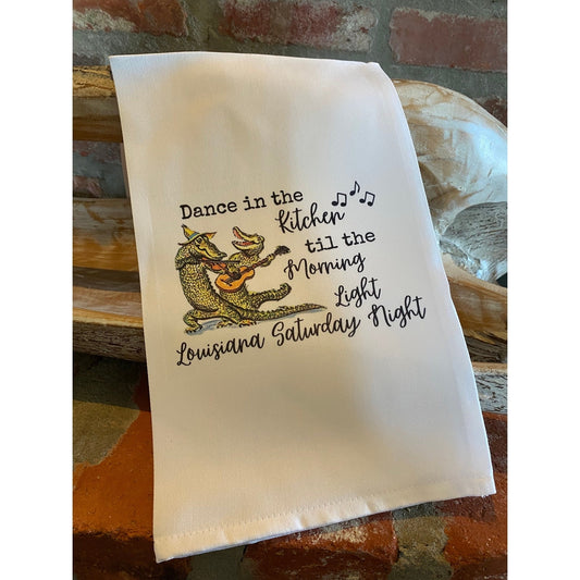 Tea Towel Fais Do Do Louisiana